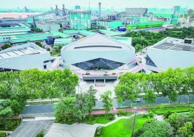 南钢文体公园焕星馆重启城市篮球记忆 江苏:南钢文体公园焕星馆重新出发