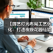 【园艺灯光布局工艺优化:打造夜晚花园仙境的终极指南】(图3) 【园艺灯光布局工艺优化:打造夜晚花园仙境的终极指南】(图3)