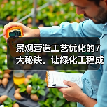 景观营造工艺优化的7大秘诀,让绿化工程成本直降35%(图3) 景观营造工艺优化的7大秘诀,让绿化工程成本直降35%(图3)