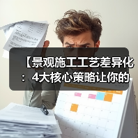 【景观施工工艺差异化：4大核心策略让你的项目脱颖而出】（图4）