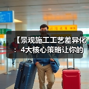 【景观施工工艺差异化：4大核心策略让你的项目脱颖而出】（图1）