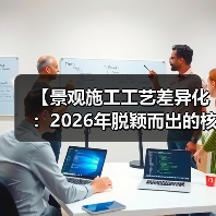 【景观施工工艺差异化:2026年脱颖而出的核心竞争力】(图1) 【景观施工工艺差异化:2026年脱颖而出的核心竞争力】(图1)