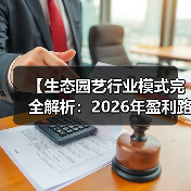 【生态园艺行业模式完全解析:2026年盈利路径与投资回报深度揭秘】(图3) 【生态园艺行业模式完全解析:2026年盈利路径与投资回报深度揭秘】(图3)