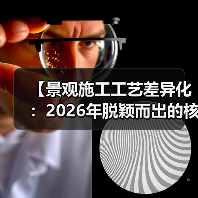 【景观施工工艺差异化:2026年脱颖而出的核心竞争力】(图2) 【景观施工工艺差异化:2026年脱颖而出的核心竞争力】(图2)