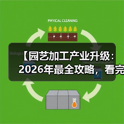 【园艺加工产业升级:2026年最全攻略,看完少走3年弯路】(图3) 【园艺加工产业升级:2026年最全攻略,看完少走3年弯路】(图3)