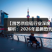 【园艺供应链行业深度解析:2026年最新趋势与机遇全面解读】(图3) 【园艺供应链行业深度解析:2026年最新趋势与机遇全面解读】(图3)