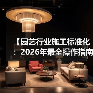 【园艺行业施工标准化:2026年最全操作指南,一文搞定15年行业痛点】(图1) 【园艺行业施工标准化:2026年最全操作指南,一文搞定15年行业痛点】(图1)