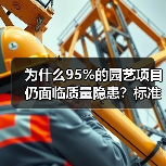 为什么95%的园艺项目仍面临质量隐患?标准化为何难落地?(图1) 为什么95%的园艺项目仍面临质量隐患?标准化为何难落地?(图1)