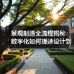 景观制造全流程揭秘:数字化如何提速设计到落地(图3) 景观制造全流程揭秘:数字化如何提速设计到落地(图3)