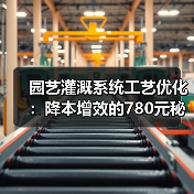 园艺灌溉系统工艺优化：降本增效的780元秘诀（图3）