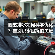 园艺排水如何科学优化？告别积水困扰的关键技巧（图1）