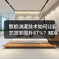 智能浇灌技术如何让园艺效率提升87%?精准灌溉工艺解析(图3) 智能浇灌技术如何让园艺效率提升87%?精准灌溉工艺解析(图3)