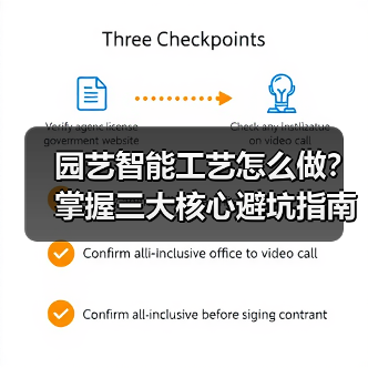 园艺智能工艺怎么做?掌握三大核心避坑指南(图3) 园艺智能工艺怎么做?掌握三大核心避坑指南(图3)