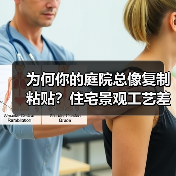 为何你的庭院总像复制粘贴?住宅景观工艺差异化关键揭秘(图3) 为何你的庭院总像复制粘贴?住宅景观工艺差异化关键揭秘(图3)
