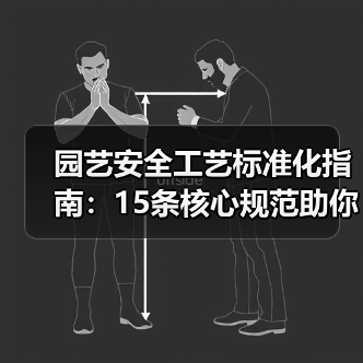 园艺安全工艺标准化指南:15条核心规范助你安全高效作业(图4) 园艺安全工艺标准化指南:15条核心规范助你安全高效作业(图4)