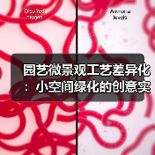 园艺微景观工艺差异化:小空间绿化的创意实践指南(图3) 园艺微景观工艺差异化:小空间绿化的创意实践指南(图3)