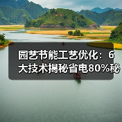 园艺节能工艺优化：6大技术揭秘省电80%秘诀（图1）