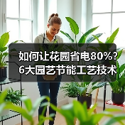 如何让花园省电80%?6大园艺节能工艺技术揭秘(图3) 如何让花园省电80%?6大园艺节能工艺技术揭秘(图3)