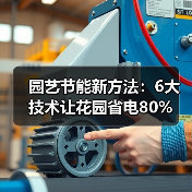 园艺节能新方法:6大技术让花园省电80%(图1) 园艺节能新方法:6大技术让花园省电80%(图1)