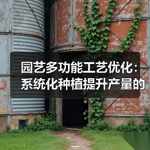 园艺多功能工艺优化:系统化种植提升产量的科学方法(图3) 园艺多功能工艺优化:系统化种植提升产量的科学方法(图3)