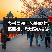 乡村景观工艺差异化突破路径,8大核心技法如何实现市场突围(图4) 乡村景观工艺差异化突破路径,8大核心技法如何实现市场突围(图4)