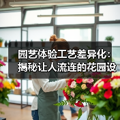 园艺体验工艺差异化：揭秘让人流连的花园设计密码（图4）