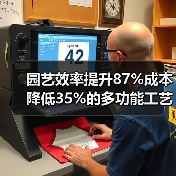 园艺效率提升87%成本降低35%的多功能工艺优化秘诀(图4) 园艺效率提升87%成本降低35%的多功能工艺优化秘诀(图4)