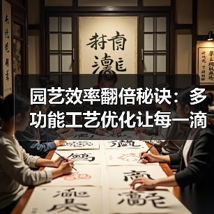 园艺效率翻倍秘诀:多功能工艺优化让每一滴水都值钱(图4) 园艺效率翻倍秘诀:多功能工艺优化让每一滴水都值钱(图4)