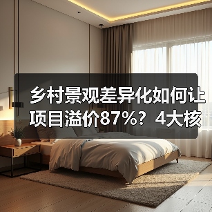 乡村景观差异化如何让项目溢价87%?4大核心策略揭秘(图2) 乡村景观差异化如何让项目溢价87%?4大核心策略揭秘(图2)