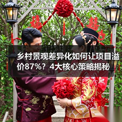 乡村景观差异化如何让项目溢价87%?4大核心策略揭秘(图4) 乡村景观差异化如何让项目溢价87%?4大核心策略揭秘(图4)