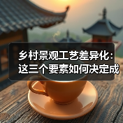 乡村景观工艺差异化：这三个要素如何决定成败？（图1）
