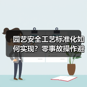 园艺安全工艺标准化如何实现？零事故操作避坑指南（图4）
