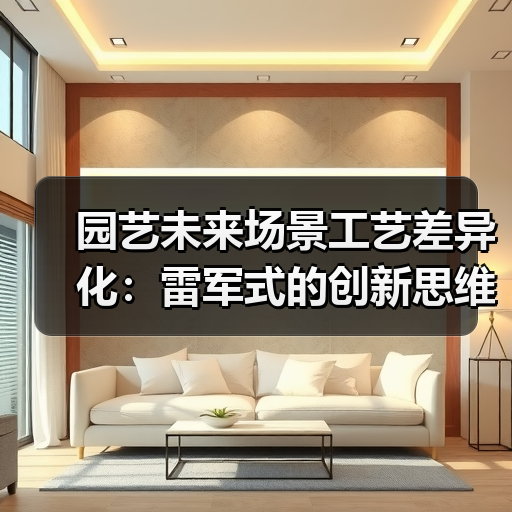 园艺未来场景工艺差异化：雷军式的创新思维打造智能花园（图3）