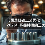 【园艺低碳工艺优化:2026年环保种植的三大突破性技术】(图4) 【园艺低碳工艺优化:2026年环保种植的三大突破性技术】(图4)