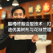 腊梅修剪造型技术:打造优美树形与花枝管理(图4) 腊梅修剪造型技术:打造优美树形与花枝管理(图4)