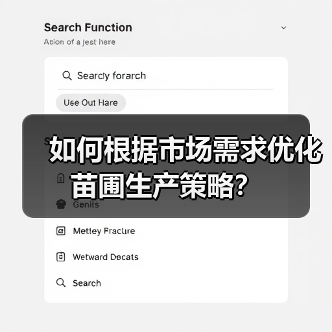 如何根据市场需求优化苗圃生产策略?(图3) 如何根据市场需求优化苗圃生产策略?(图3)