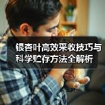 银杏叶高效采收技巧与科学贮存方法全解析（图4）