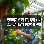 月型花卉养护指南:从需求判断到日常维护5大方法(图1) 月型花卉养护指南:从需求判断到日常维护5大方法(图1)