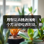 月型花卉挑选指南：5个方法轻松选对花，新手必看（图3）