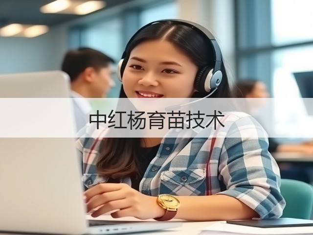 中红杨育苗技术 中红杨育苗技术