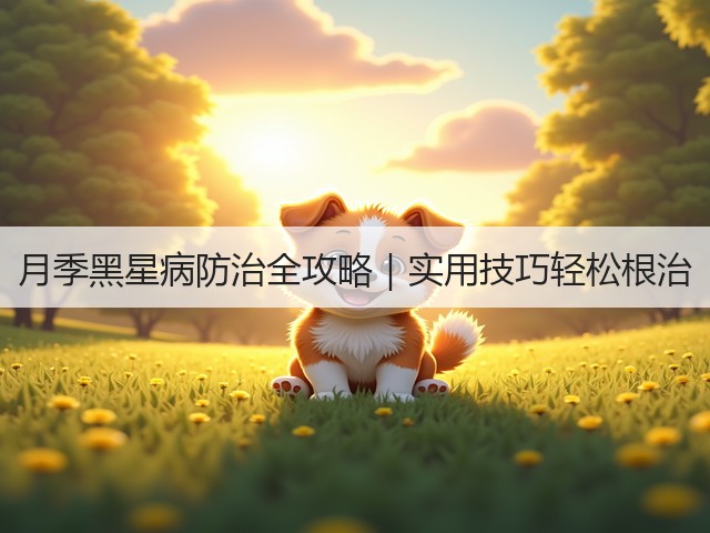 月季黑星病防治全攻略|实用技巧轻松根治 月季黑星病防治全攻略|实用技巧轻松根治