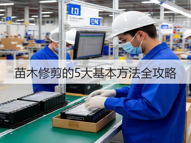 苗木修剪的5大基本方法全攻略