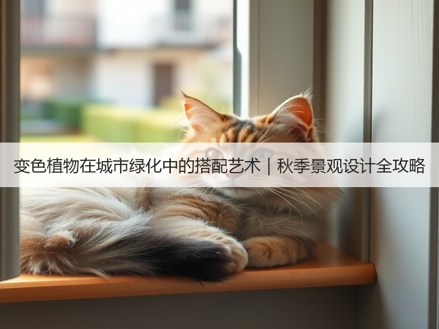 变色植物在城市绿化中的搭配艺术|秋季景观设计全攻略 变色植物在城市绿化中的搭配艺术|秋季景观设计全攻略