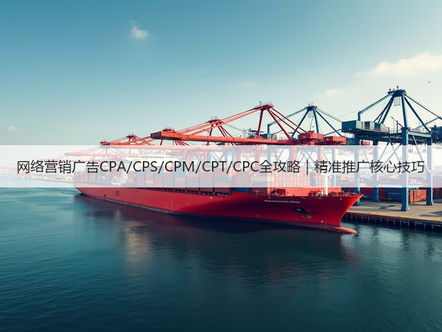 网络营销广告CPA/CPS/CPM/CPT/CPC全攻略|精准推广核心技巧 网络营销广告CPA/CPS/CPM/CPT/CPC全攻略|精准推广核心技巧