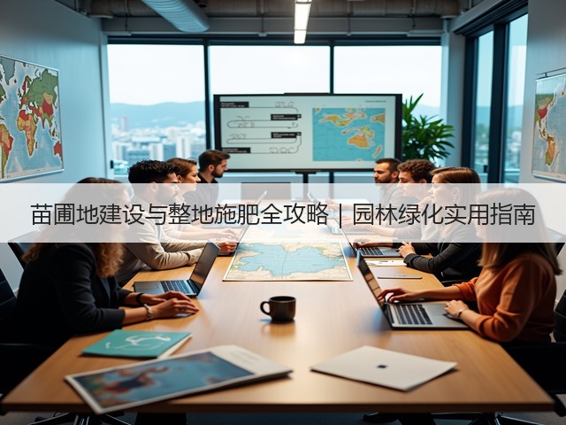 苗圃地建设与整地施肥全攻略｜园林绿化实用指南