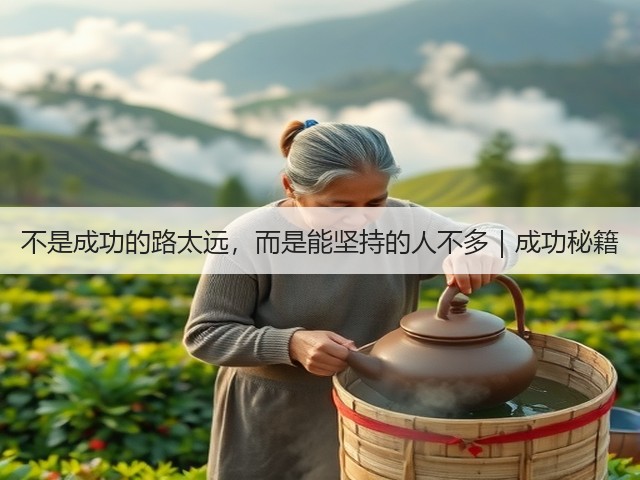 不是成功的路太远,而是能坚持的人不多|成功秘籍 不是成功的路太远,而是能坚持的人不多|成功秘籍