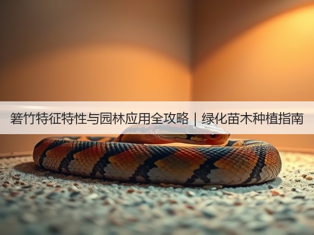箬竹特征特性与园林应用全攻略|绿化苗木种植指南 箬竹特征特性与园林应用全攻略|绿化苗木种植指南