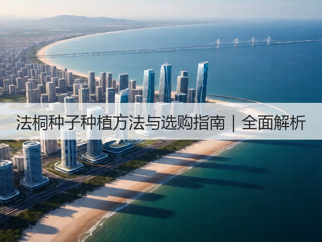 法桐种子种植方法与选购指南｜全面解析