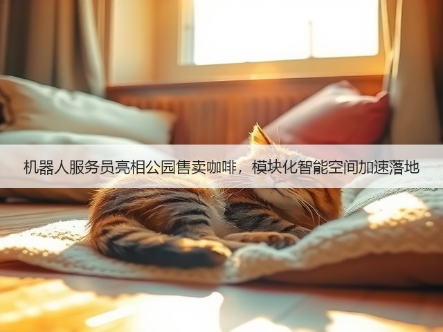 机器人服务员亮相公园售卖咖啡,模块化智能空间加速落地 机器人服务员亮相公园售卖咖啡,模块化智能空间加速落地