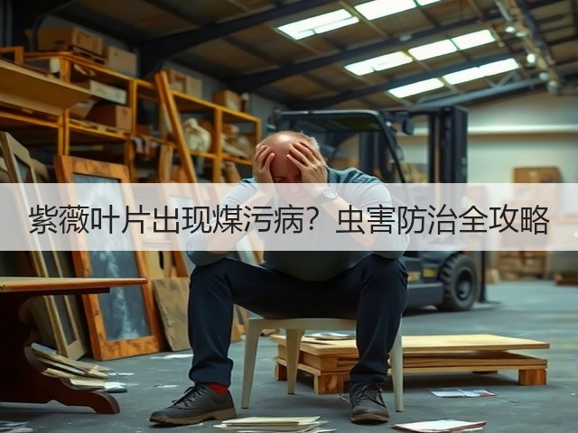 紫薇叶片出现煤污病？虫害防治全攻略